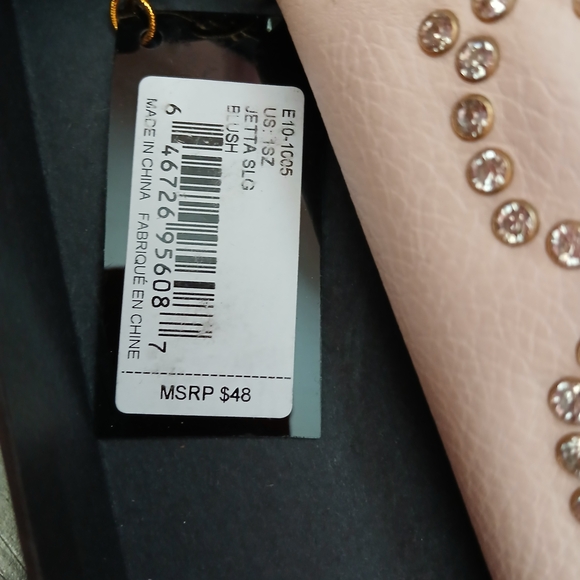 Bebe Cream Studded Women's Wallet - Picture 3 of 5